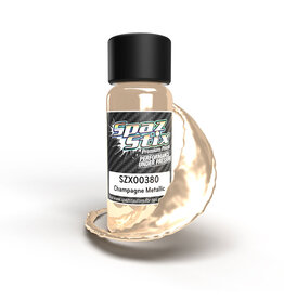 SPAZ STIX SZX00380 CHAMPAGNE METALLIC AIRBRUSH READY PAINT, 2OZ BOTTLE