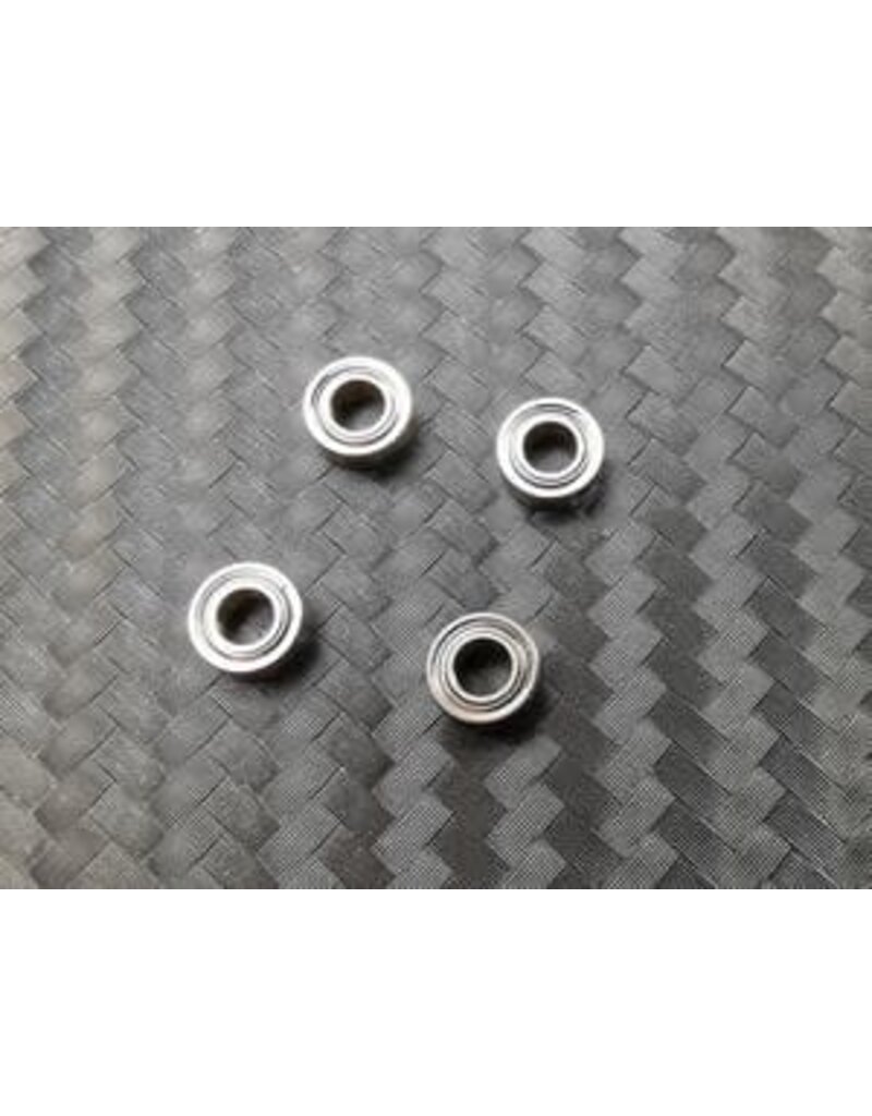 PN RACING PN 600126 3X6X2.5MM SHIELD DRY BALL BEARINGS (4)