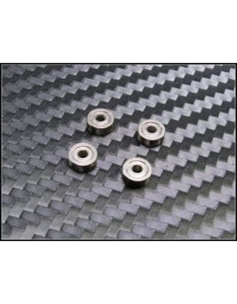 PN RACING PN 600127 2X6X2.5MM SHIELD DRY BALL BEARINGS (4)