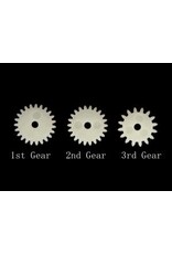 PN RACING PN MR3093 DELRIN SERVO GEAR SET V2 FOR MR-03, PNW2.5W