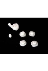 PN RACING PN MR3093 DELRIN SERVO GEAR SET V2 FOR MR-03, PNW2.5W