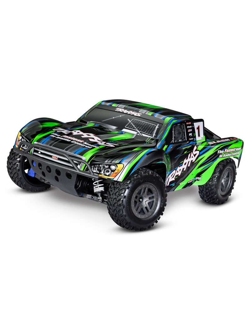 TRAXXAS TRA68154-4-GRN SLASH 4X4 BL-2S RTR: GREEN