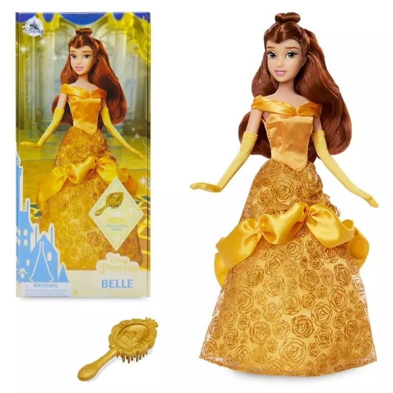DISNEY 11 1/2" BELLE CLASSIC DOLL - BEAUTY AND THE BEAST