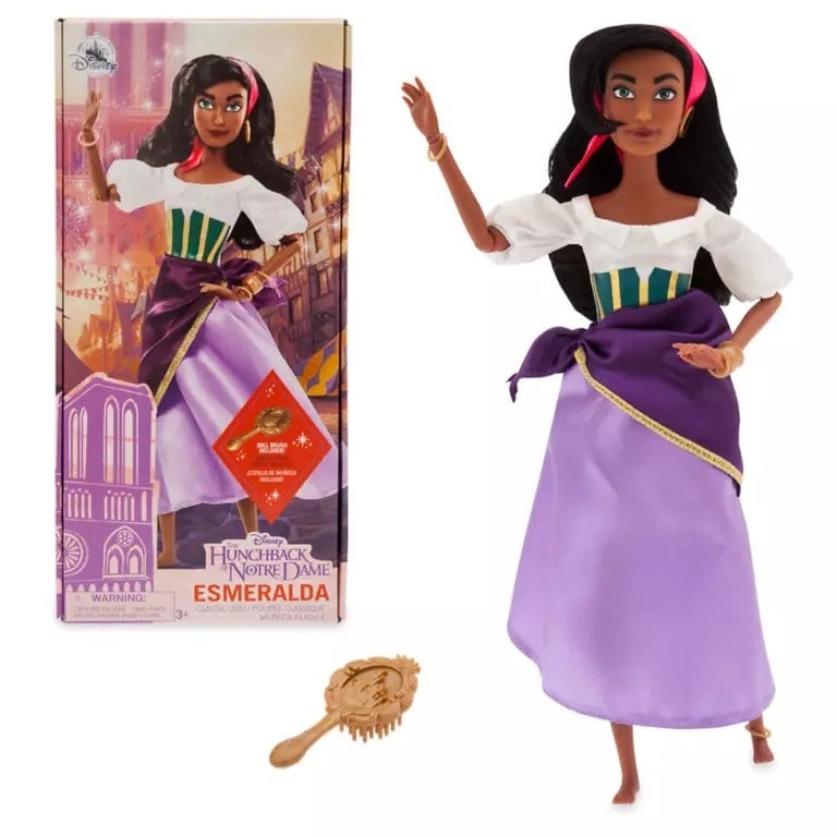 DISNEY 11 1/2" ESMERALDA CLASSIC DOLL - THE HUNCHBACK OF NOTRE DAME