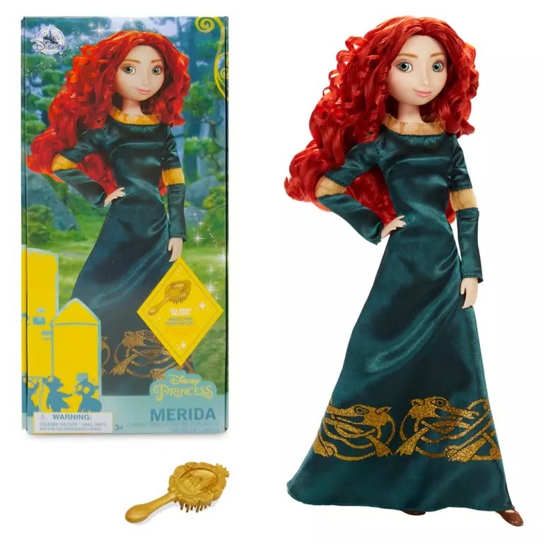 DISNEY 11 1/2" MERIDA CLASSIC DOLL - BRAVE - My Tobbies - Toys & Hobbies