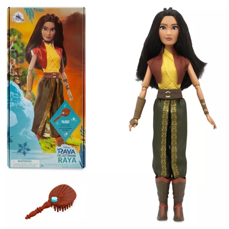 DISNEY 11 1/2" RAYA CLASSIC DOLL - RAYA AND THE LAST DRAGON