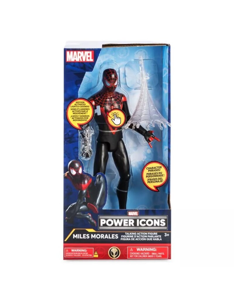 DISNEY DISNEY 9" MILES MORALES SPIDER-MAN TALKING ACTION FIGURE