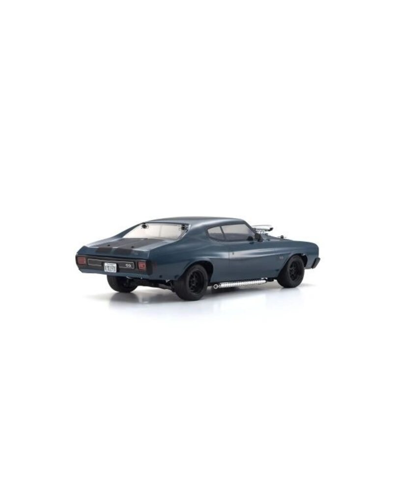 KYOSHO KYO34494T1 FAZER MK2 1970 CHEVELLE SUPERCHARGED VE DARK BLUE