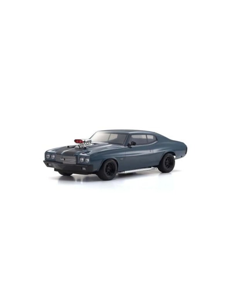 KYOSHO KYO34494T1 FAZER MK2 1970 CHEVELLE SUPERCHARGED VE DARK BLUE