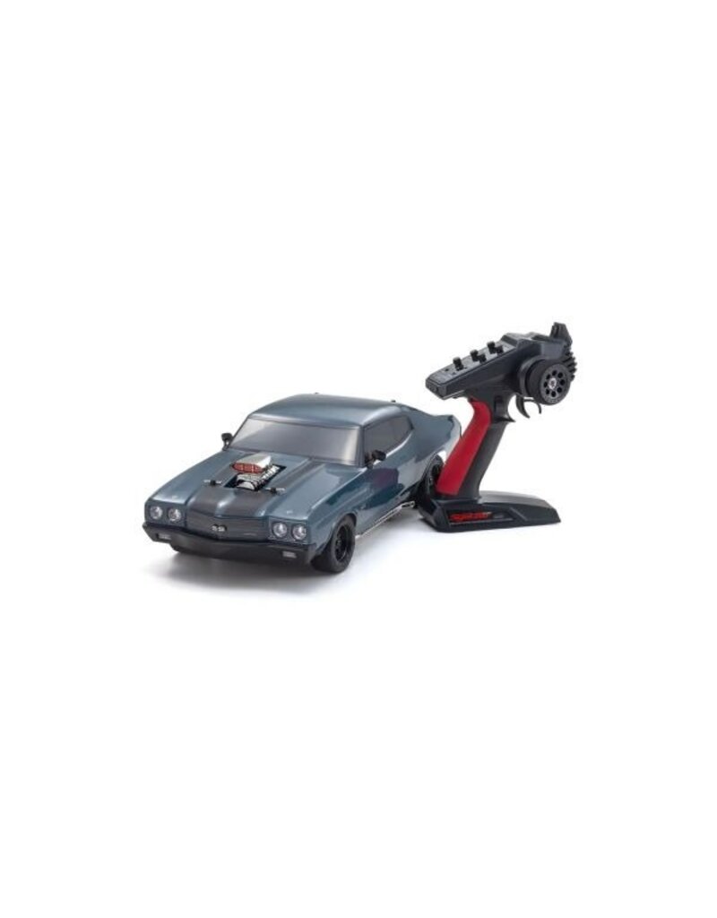 KYOSHO KYO34494T1 FAZER MK2 1970 CHEVELLE SUPERCHARGED VE DARK BLUE