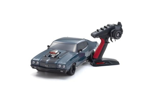 1/10 Fazer Mk2 Brushless 1970 Chevelle Supercharger, RTR - Dark Blue