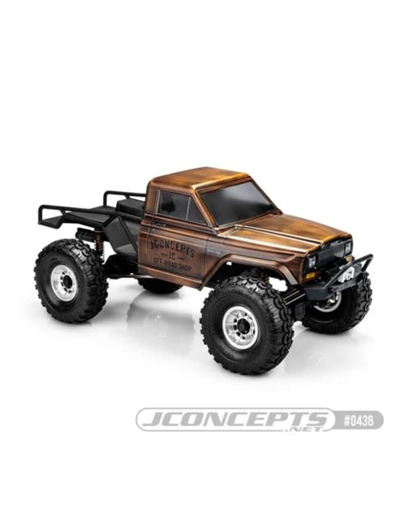 JCONCEPTS JCO0438 WARLORD TUCKED, CAB ONLY 12.3" WHEELBASE, FITS TRAXXAS TRX-4 SPORT, ENDURO, AXIAL, VANQUISH