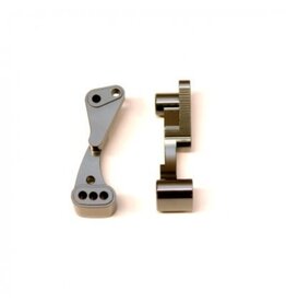 STRC SPTSTC71070GM ALUMINUM WHEELIE BAR MOUNT FOR TEAM ASSOCIATED DR10: GUNMETAL