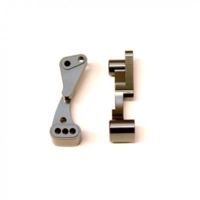 SPTSTC71070GM ALUMINUM WHEELIE BAR MOUNT FOR TEAM ASSOCIATED DR10: GUNMETAL