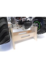 PRIMAL RC PRWS1 WOODEN WORK STAND FOR MONSTER TRUCK