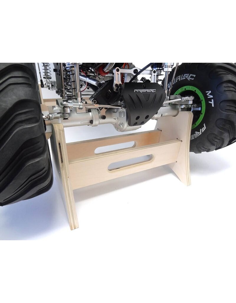 PRIMAL RC PRWS1 WOODEN WORK STAND FOR MONSTER TRUCK
