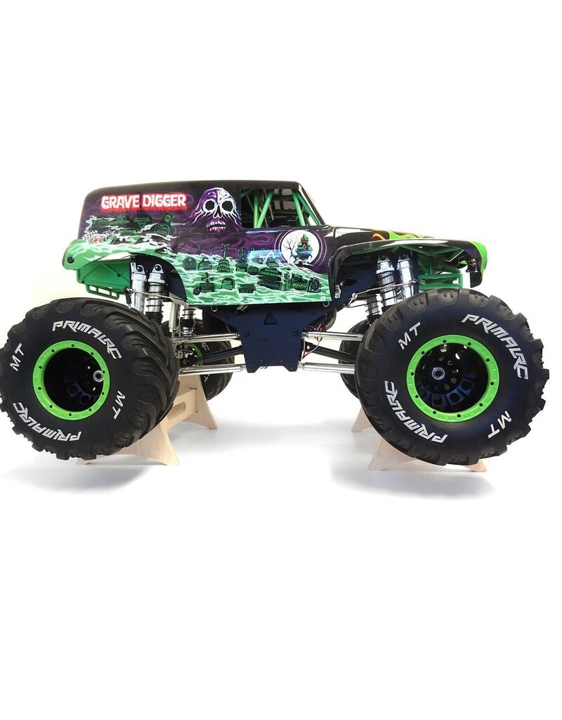 PRIMAL RC PRWS1 WOODEN WORK STAND FOR MONSTER TRUCK