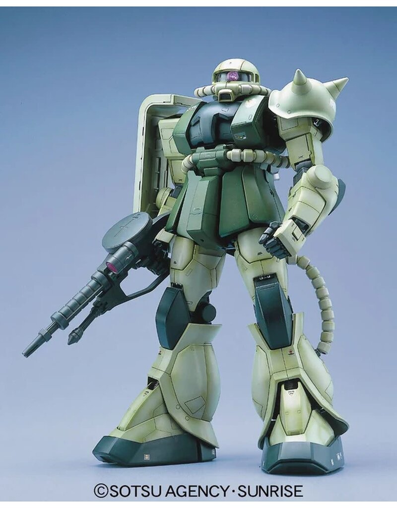 BANDAI BAS1072361 PG 1/60 MS-06F ZAKU II "MOBILE SUIT GUNDAM" PLASTIC MODEL KIT