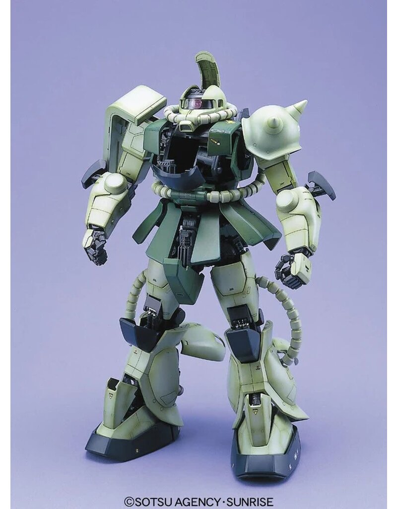 BANDAI BAS1072361 PG 1/60 MS-06F ZAKU II "MOBILE SUIT GUNDAM" PLASTIC MODEL KIT