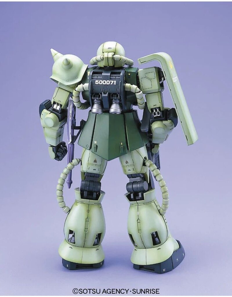 BANDAI BAS1072361 PG 1/60 MS-06F ZAKU II "MOBILE SUIT GUNDAM" PLASTIC MODEL KIT