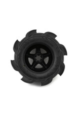 UPGRADE RC UPG-10002 SNOW PLOW 2.8" PRE-MOUNTED SAND/SNOW TIRES W/5-STAR WHEELS (2) (17MM/14MM/12MM HEX)