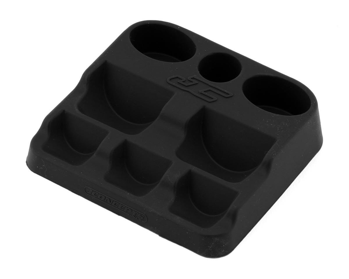 JCO2803-2 FLUIDS & GREASE HOLDING STATION (BLACK)
