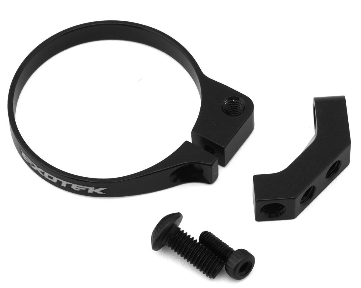 EXO2161BLK 24MM MOTOR ALUMINUM MINI FAN MOUNT (BLACK)