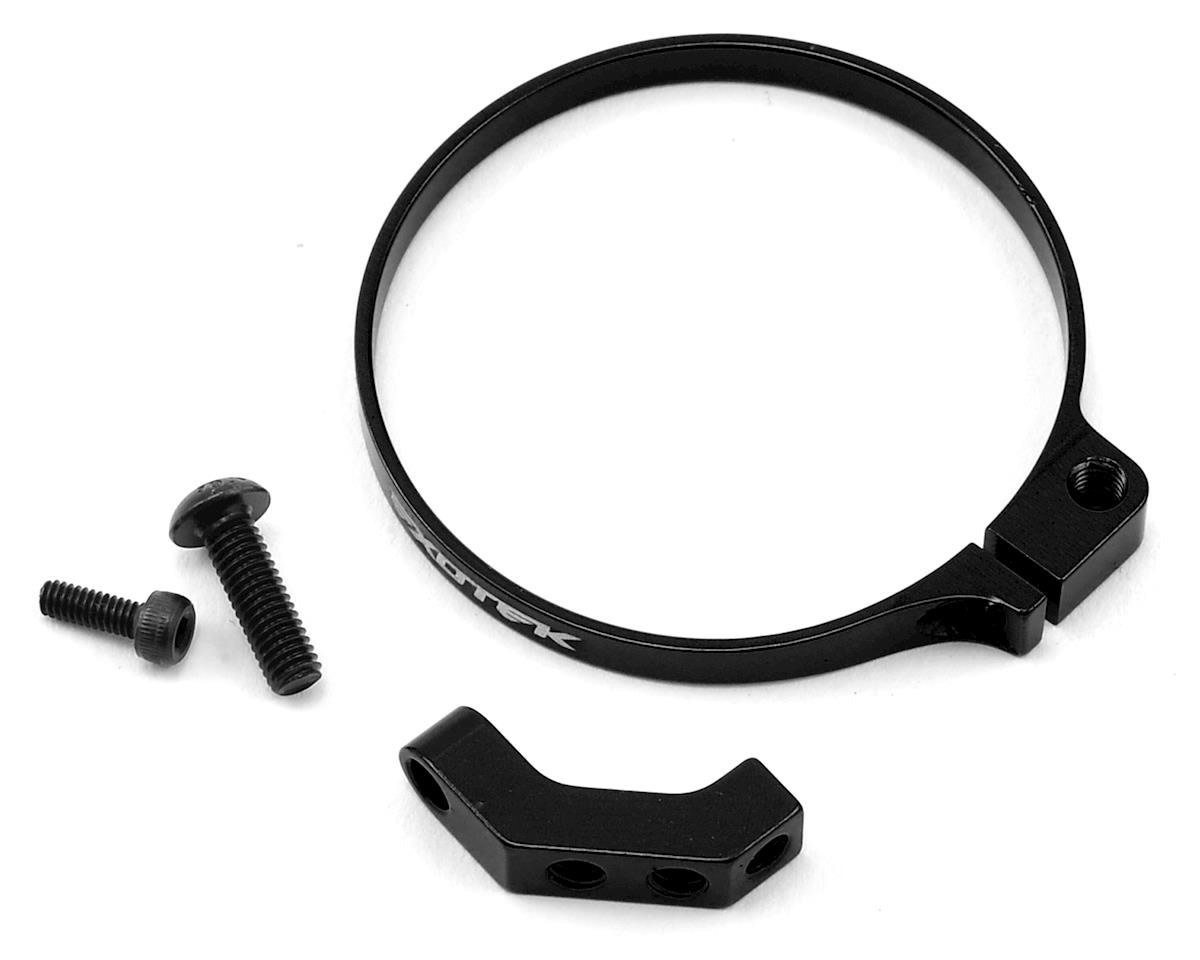 EXO1718BLK ANGLED CLAMP ON FAN MOUNT (BLACK) (540 CAN)