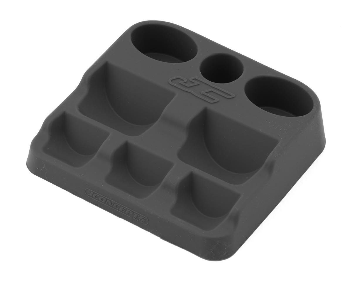 JCO2803-8 FLUIDS & GREASE HOLDING STATION (GRAY)