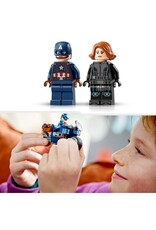 LEGO LEGO 76260 MARVEL BLACK WIDOW AND CAPTAIN AMERICA MOTORCYCLES