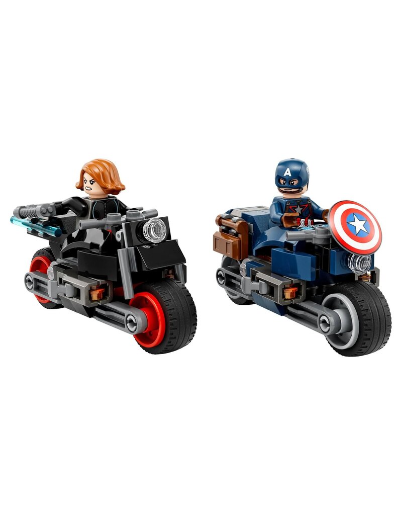 LEGO LEGO 76260 MARVLE BLACK WIDOW AND CAPTIAN AMERICA MOTORCYCLES