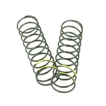 TKR6032B 83MM REAR SHOCK SPRING SET (YELLOW) (1.5 X 10.0T) (2)