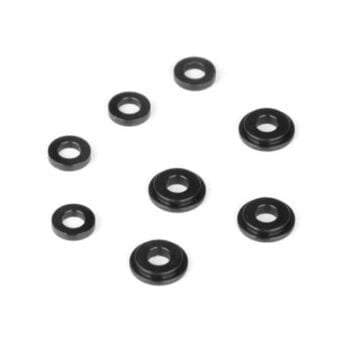 TKR6708 EB410/ET410 CNC SHOCK CARTRIDGE SPACER GUIDE SET (8)