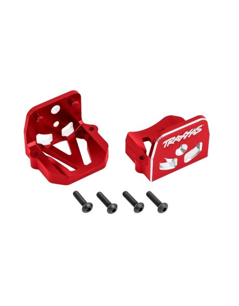 TRAXXAS TRA7760-RED MOTOR MOUNT ALUM RED (F&R)