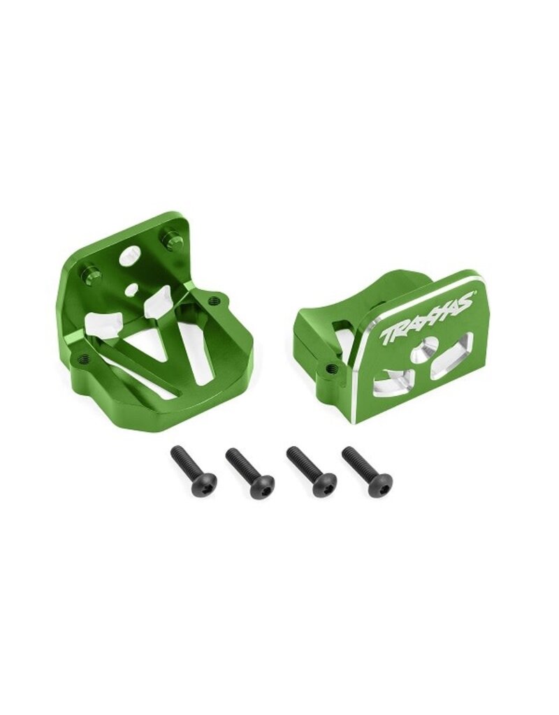 TRAXXAS TRA7760-GRN MOTOR MOUNT ALUM GRN (F&R)
