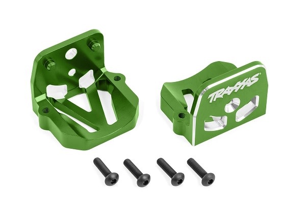 TRA7760-GRN MOTOR MOUNT ALUM GRN (F&R)