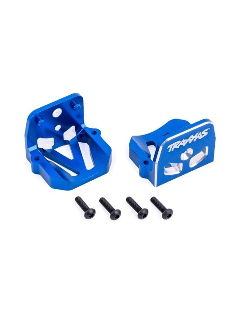 TRAXXAS TRA7760-BLUE MOTOR MOUNT ALUM BLUE (F&R)