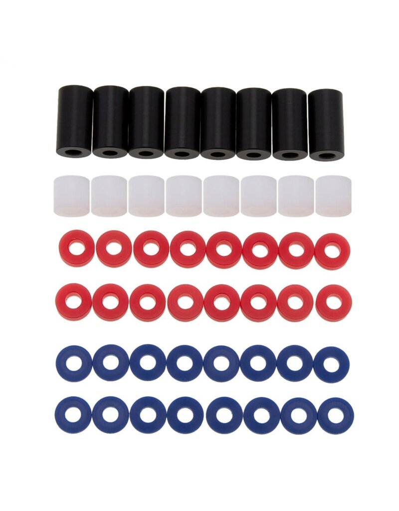 POWER HOBBY PHB5180 RC SHOCK INTERNAL SPACERS / LIMITERS (48) 3MM SHOCK SHAFT