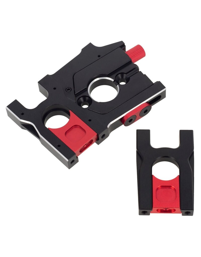 POWER HOBBY PHB5737 ALUMINUM FINE GEAR MESH MOTOR MOUNT SET, FOR 1/8 ARRMA