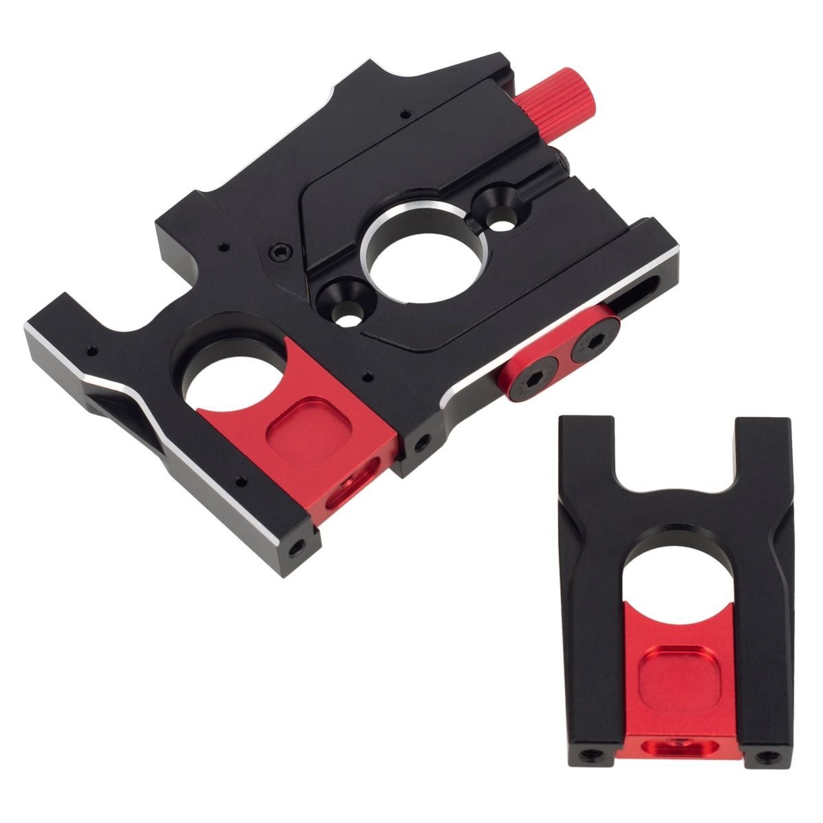 PHB5737 ALUMINUM FINE GEAR MESH MOTOR MOUNT SET, FOR 1/8 ARRMA