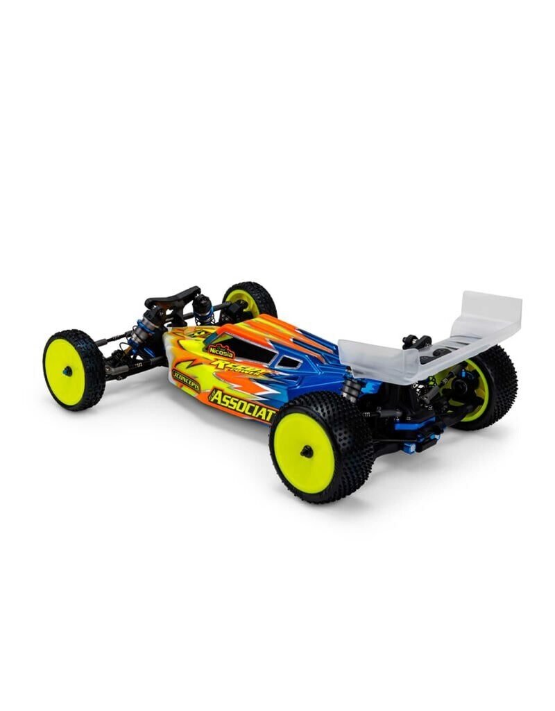 JCONCEPTS JCO0615  RC10 B7/B7D "S2" BODY W/TURF WING (CLEAR)