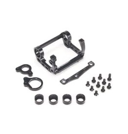 PN RACING PN MR3311AK V4 94-98 MOTOR MOUNT FOR KYOSHO MOTOR: BLACK
