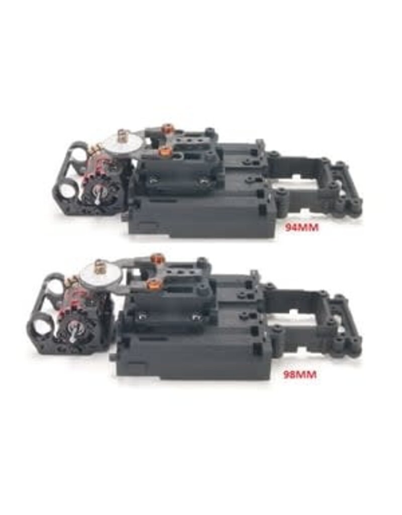 PN RACING KEN PNMR3311AK MINI-Z V4 94-98 MOTOR MOUNT FOR KYOSHO MOTOR BLACK