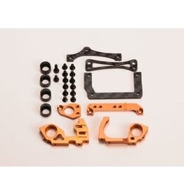 PN RACING KEN PNMR3300 MINI-Z V5 LCG 98MM MOTOR MOUNT ORANGE