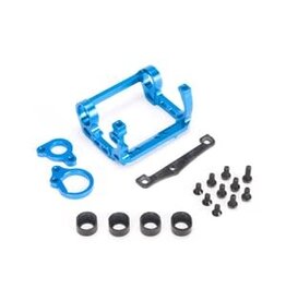 PN RACING PN MR3311AB V4 94-98MM MOTOR MOUNT FOR KYOSHO MOTOR: BLUE