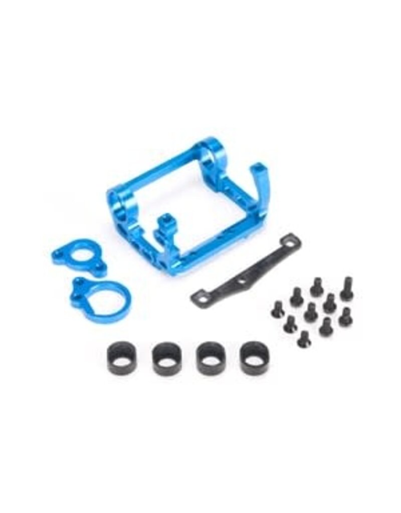 PN RACING PN MR3311AB V4 94-98MM MOTOR MOUNT FOR KYOSHO MOTOR: BLUE