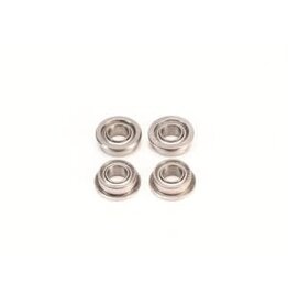 PN RACING PN 600126F 3X6X2.5MM FLANGED SHIELD HUB BALL BEARINGS (4)