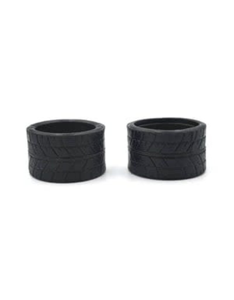 MARKA RACING PRODUCTS KEN MRK-MZR-V1RR05-14 V1 MINI Z RCP RUBBER REAR RADIAL TIRES 5 DEGREE VS 14MM