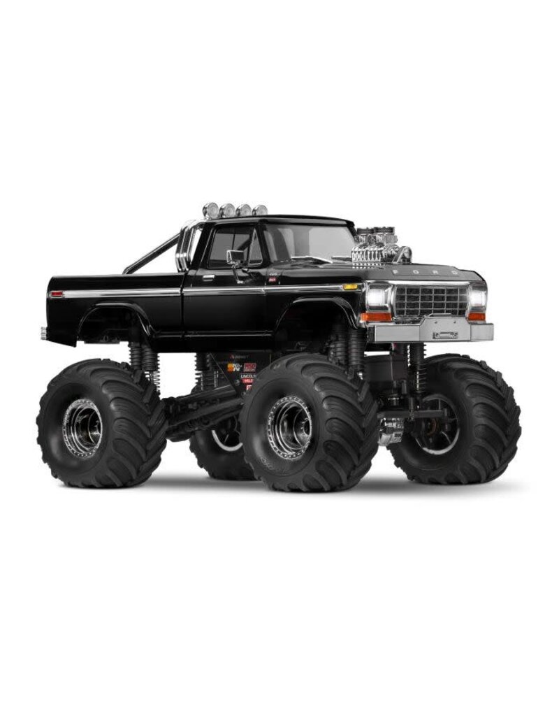 TRAXXAS TRA98044-1BLK TRX-4MT FORD F-150 MONSTER TRUCK: BLACK