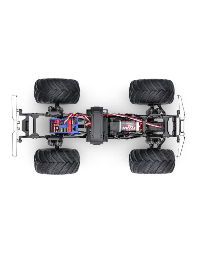 TRAXXAS TRA98044-1BLK TRX-4MT FORD F-150 MONSTER TRUCK: BLACK
